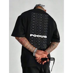 Focus T-shirt Urbain en Coton Unique et Ultra Confortable - Tailles S à XXL