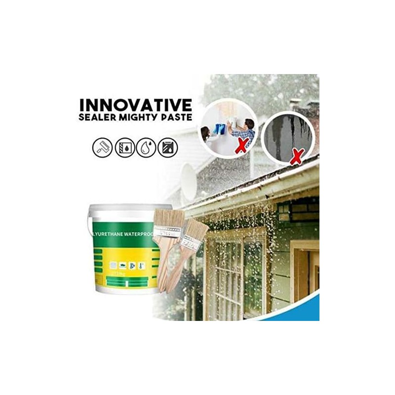 Zhizhuo Mastic d'étanchéité innovant en polyuréthane imperméable pour maison, maison, salle de bain, toit