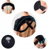 FGDSA 7K-Foam Double Épaule Brace Réglable Sport Épaule Ceinture De Soutien Soulagement De La Douleur Dorsale Double Bandage