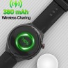 HCPZL Gerrit MT26 AMOLED Montre intelligente sans fil Uomo Donna Bluetooth Chiamata Sempre sul Affichage Fréquence Cardiaca