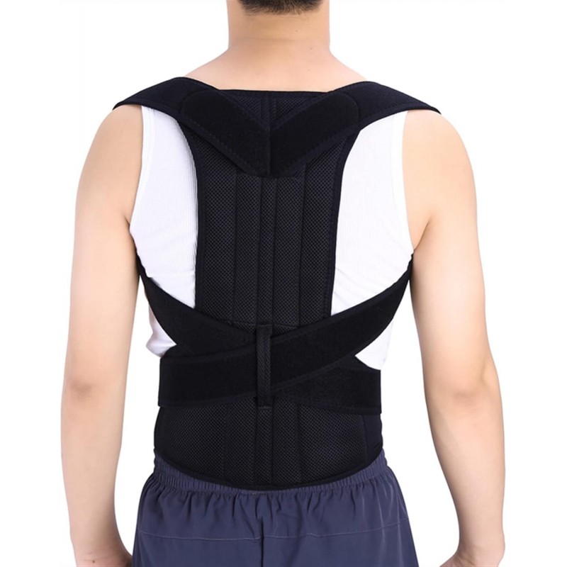 Correcteur de Posture du Dos Complet Ceinture de Soutien du Dos Pedic Posture Corset Soutien du Dos pour Homme Lisseur du Dos