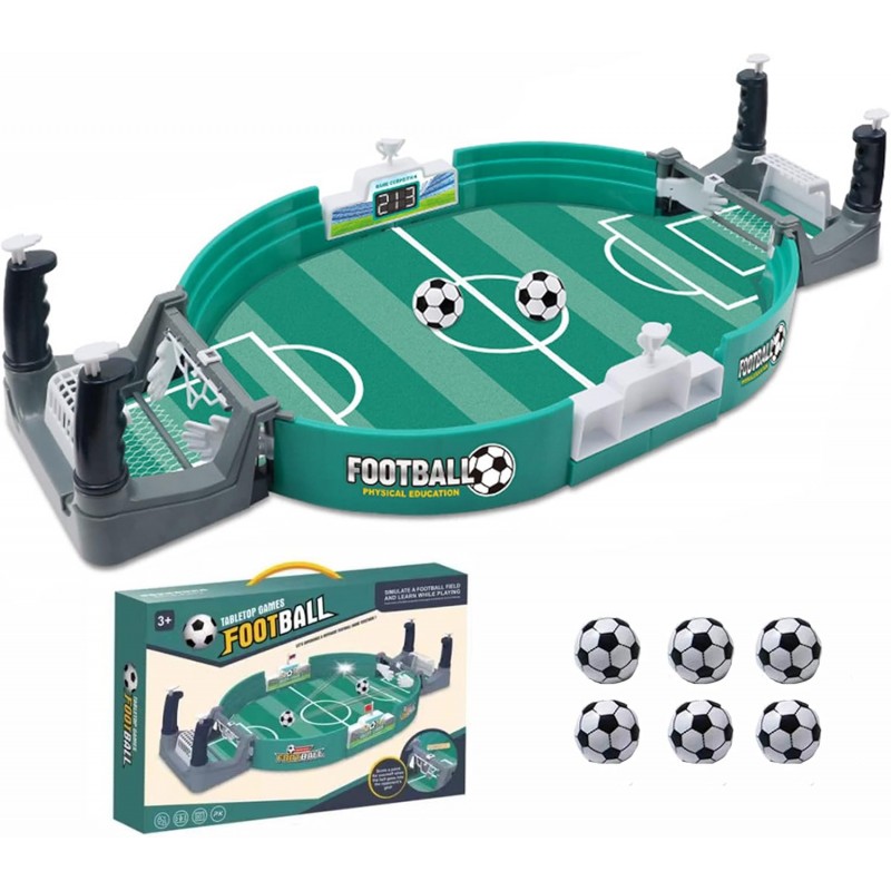 Jouets interactifs de baby-foot, mini jeu de football de table, jeu de société interactif parent-enfant, jeu de football de