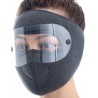 Masque d'hiver coupe-vent en peluche épaisse pour cyclisme, protection contre le froid, cadeau d'hiver chaud pour la famille,