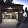 Ouvre-Portail Universel - télécommansans Fil MHz, TélécommanUniverselle pour Garage pour clonage d'appareils ménagers d'alarme