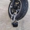 FROON Serrure d'alarme antivol, Cadenas de Porte extérieure à Utiliser avec des chaînes, Serrure de vélo électrique pour Motos,