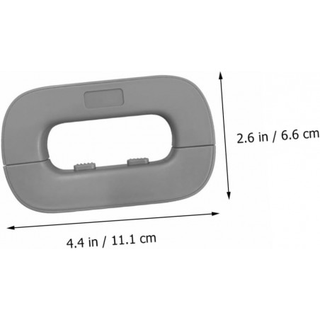 VICASKY 1 Ensemble 2 Pièces Verrou de sécurité serrure de porte enfant serrure infantile sécurité safety verrou portail serrures