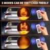 Teguangmei Glogesture Lampe manuelle avec télécommande, 3 modes d'éclairage Signal de main pour fenêtre de voiture, lumière de