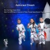 Lifelike Galaxy Projector Light, Astronaut Starry Nebula Lamp, Star Night Light, Timer and Remote,360° Adjustable, for Kids