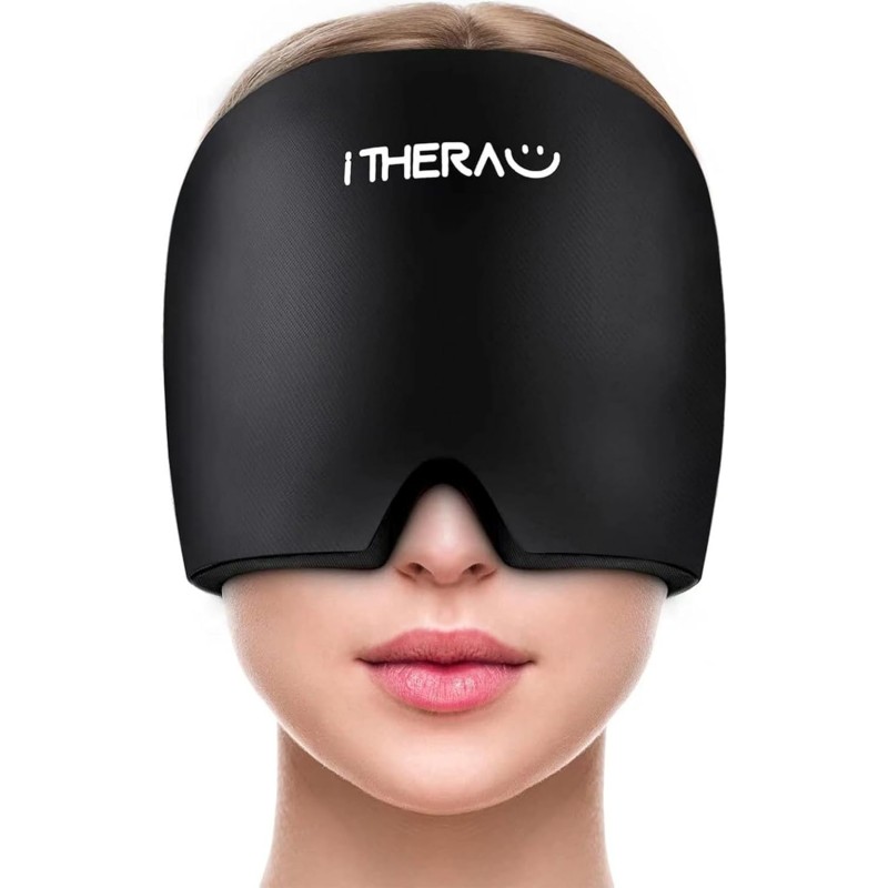 I-THERA-U Bandeau anti-migraine à compresses chaudes et froides